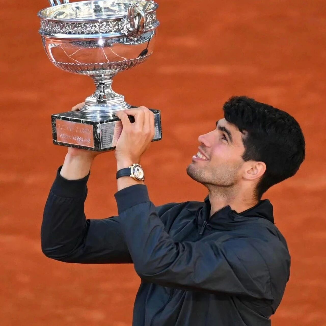 From the Eiffel Tower to the Arc de Triomphe, Alcaraz claims his first French Open title and secures his third Grand Slam trophy.