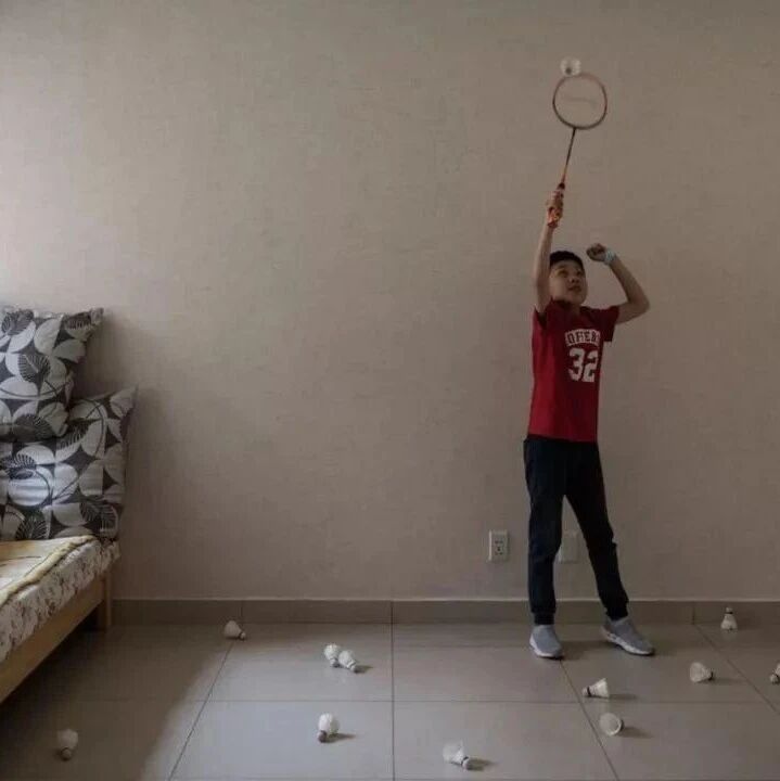How to practice badminton at home? This method works great!