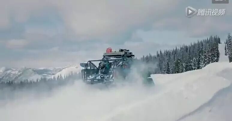 "Little beast" in the snow—cool~ cool~