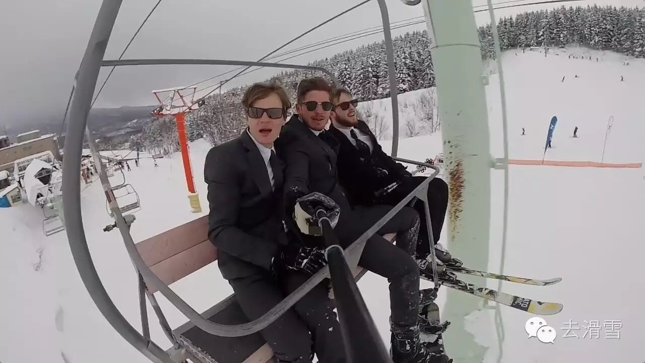 How is a visually stunning and entertaining ski video made?