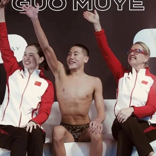 Men's Solo Technical Routine at the FINA Artistic Swimming World Cup in Egypt: China's 16-year-old athlete Guo Muyi wins gold.