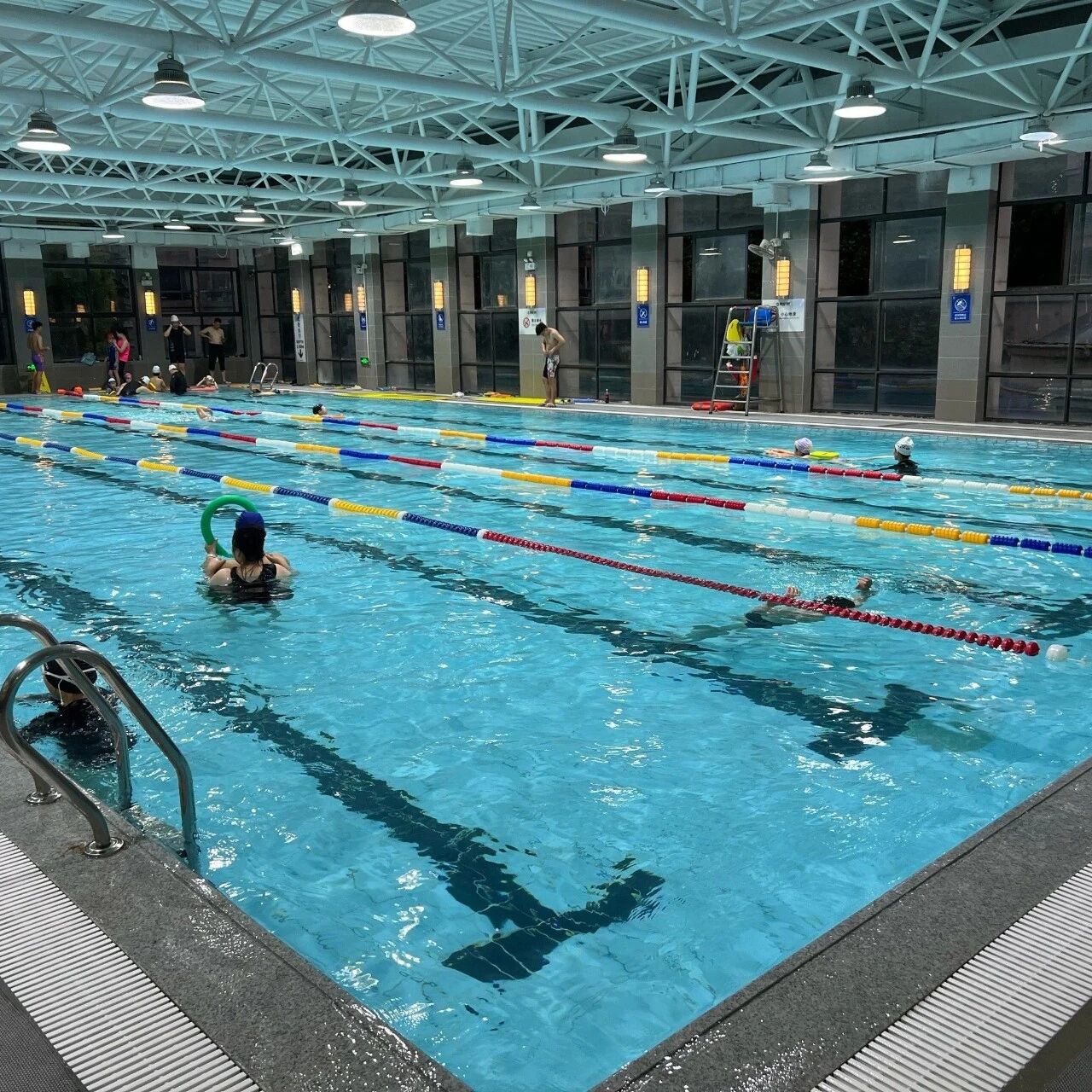When approving licenses for operating swimming facilities, are fire safety inspections or pre-opening fire safety checks required?