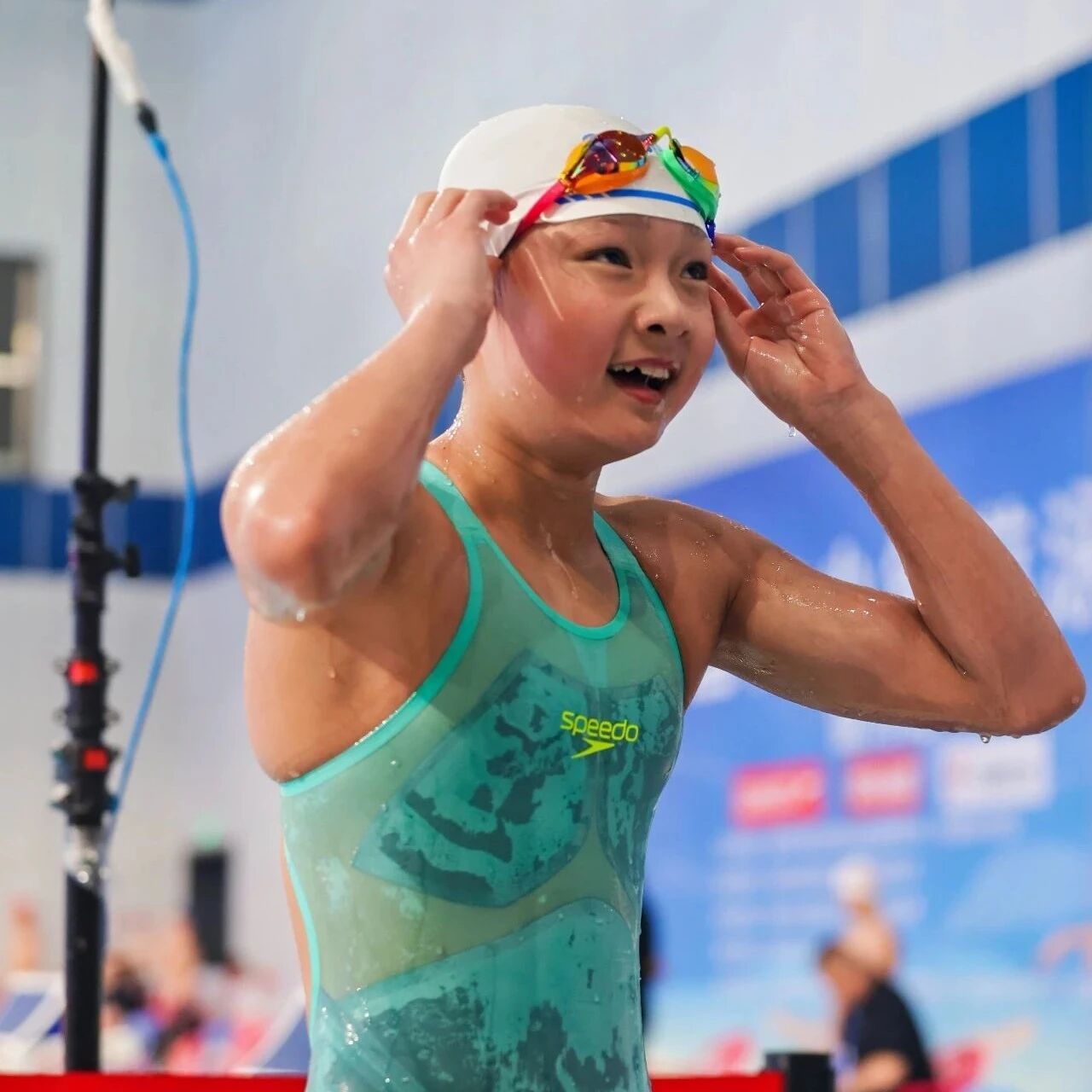 One of the reports from the 2025 National Youth Swimming U-Series Competition: Hu Qianhui — Six Years of Dedication Puts Her on the Path to Success