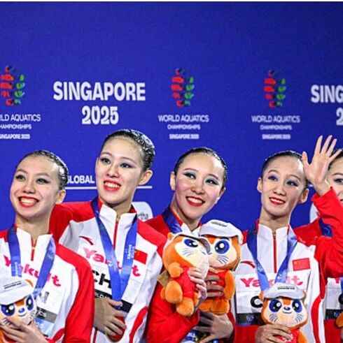 Singapore World Aquatics Championships: China's Synchronized Swimming Team Wins Second Gold Medal