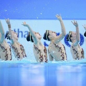 Singapore World Aquatics Championships: China's synchronized swimming team defeats the neutral team to clinch their 3rd gold medal.