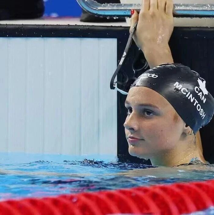 Canadian swimming star McIntosh has withdrawn from all events at the Swimming World Cup due to illness, though the cause remains unclear.