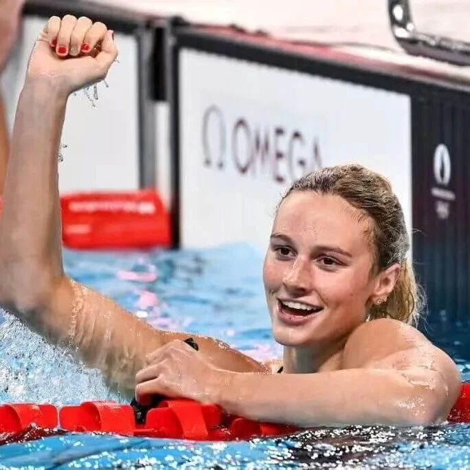 Canadian swimming star McIntosh shows improvement in her condition; underwent a spinal tap due to pre-competition headaches.