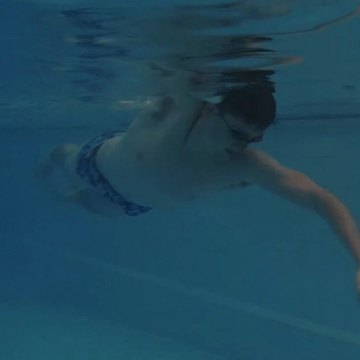 Just one technique to boost your speed: the efficient push-and-power stroke for freestyle swimming.