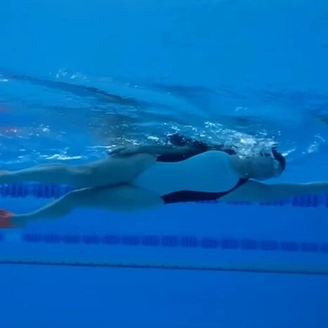 Let's check out the swimming results—there’s been a slight improvement in freestyle performance.