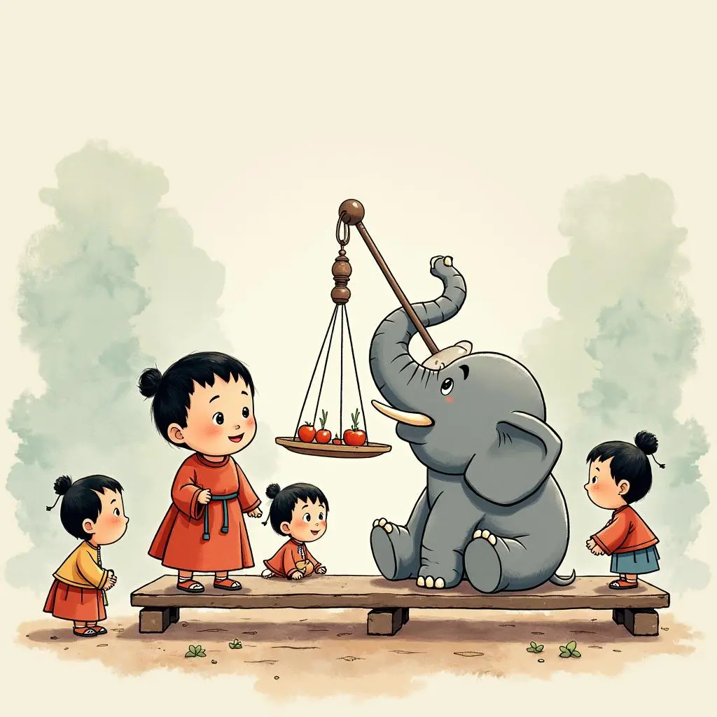 众人称石头重量