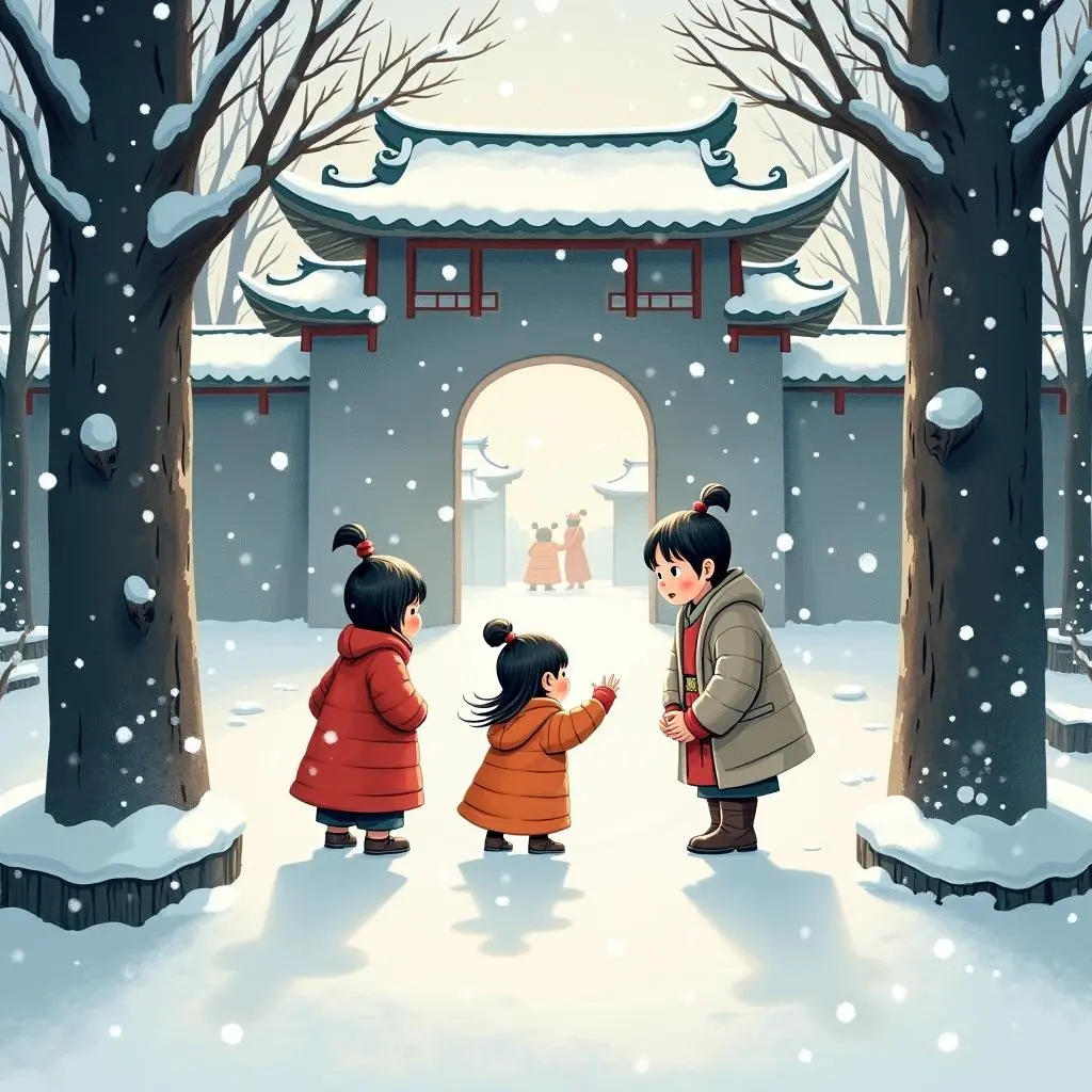 程颐醒来看到二人