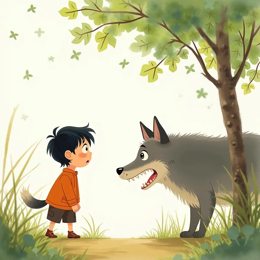 东郭先生遇到狼