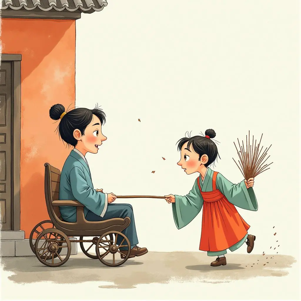 蔺相如坐车出行
