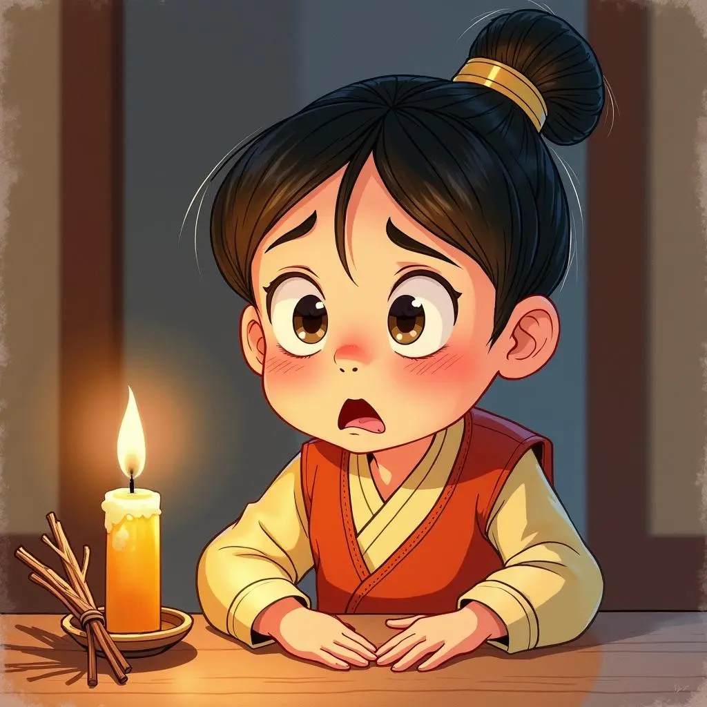 廉颇听到蔺相如的话