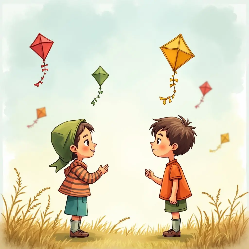 皮埃尔和露西对视