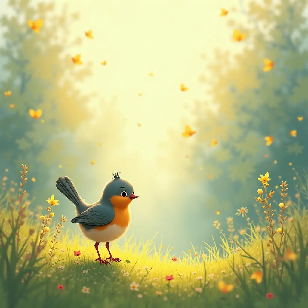 小鸟学飞