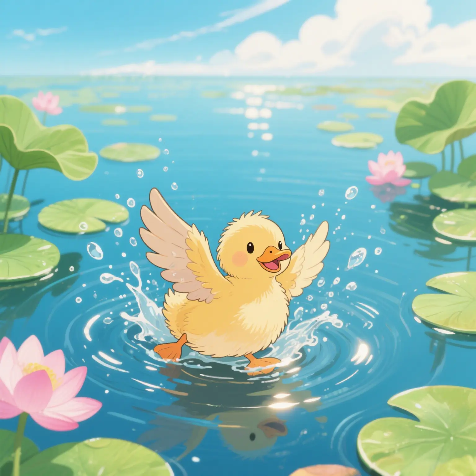 划水的小鸭子