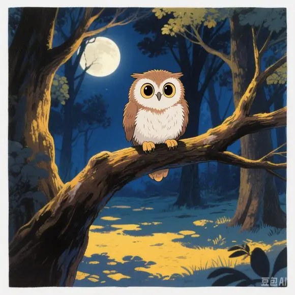 小猫头鹰的夜晚