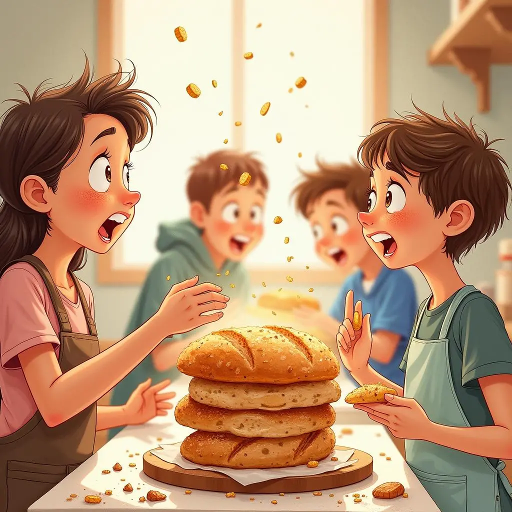 Customers tasting the Sweet - Dream Bread