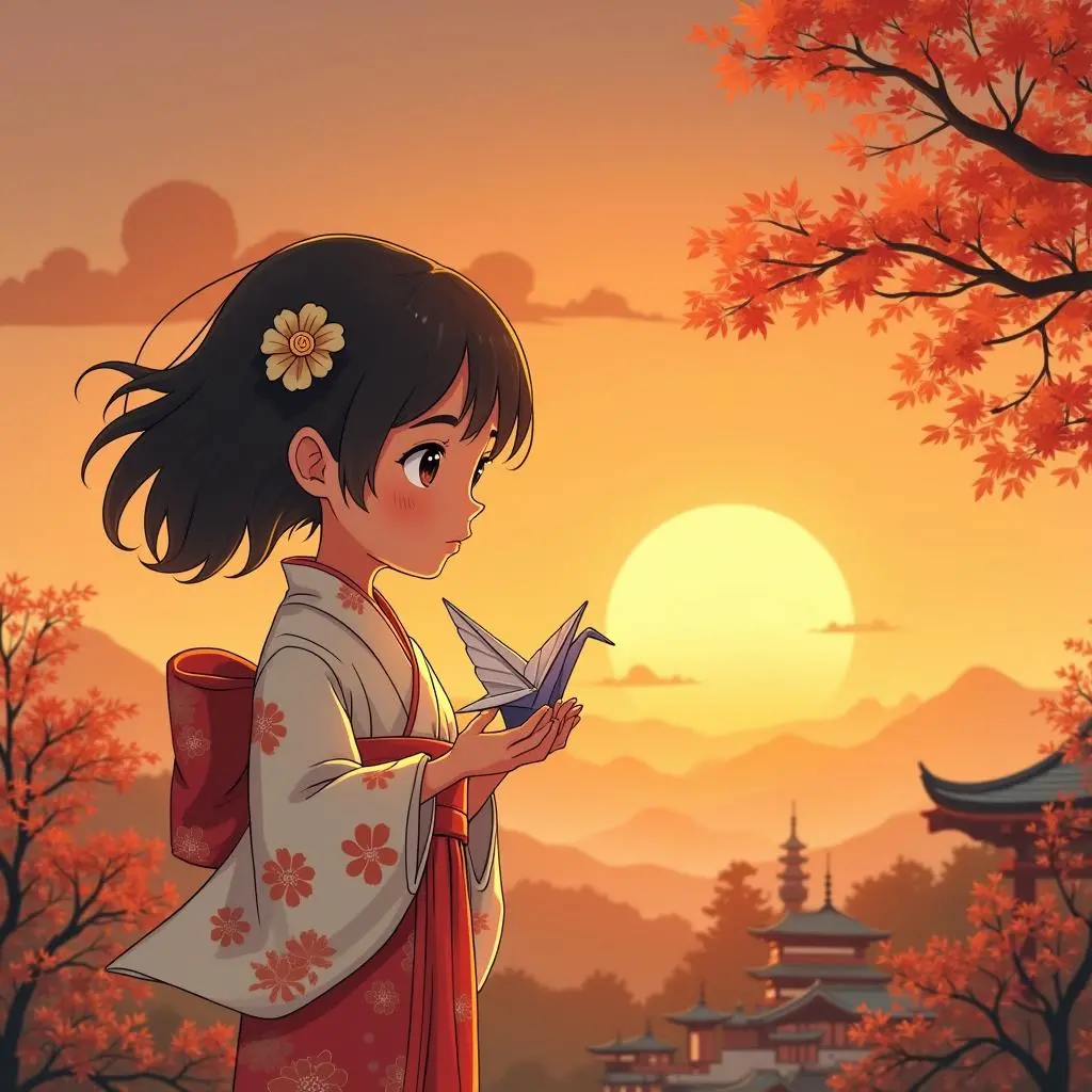 纸鹤姑娘