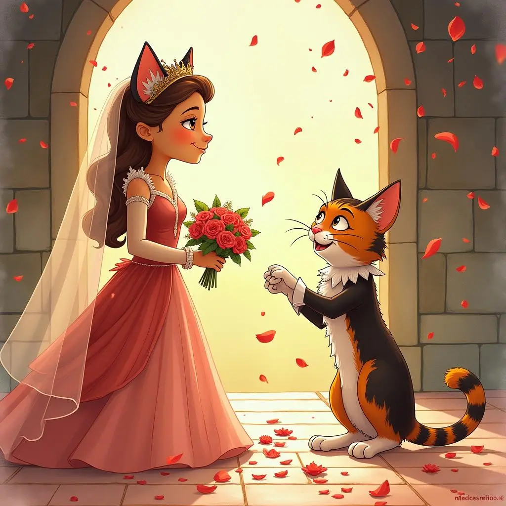 长靴猫促成主人和公主的婚事