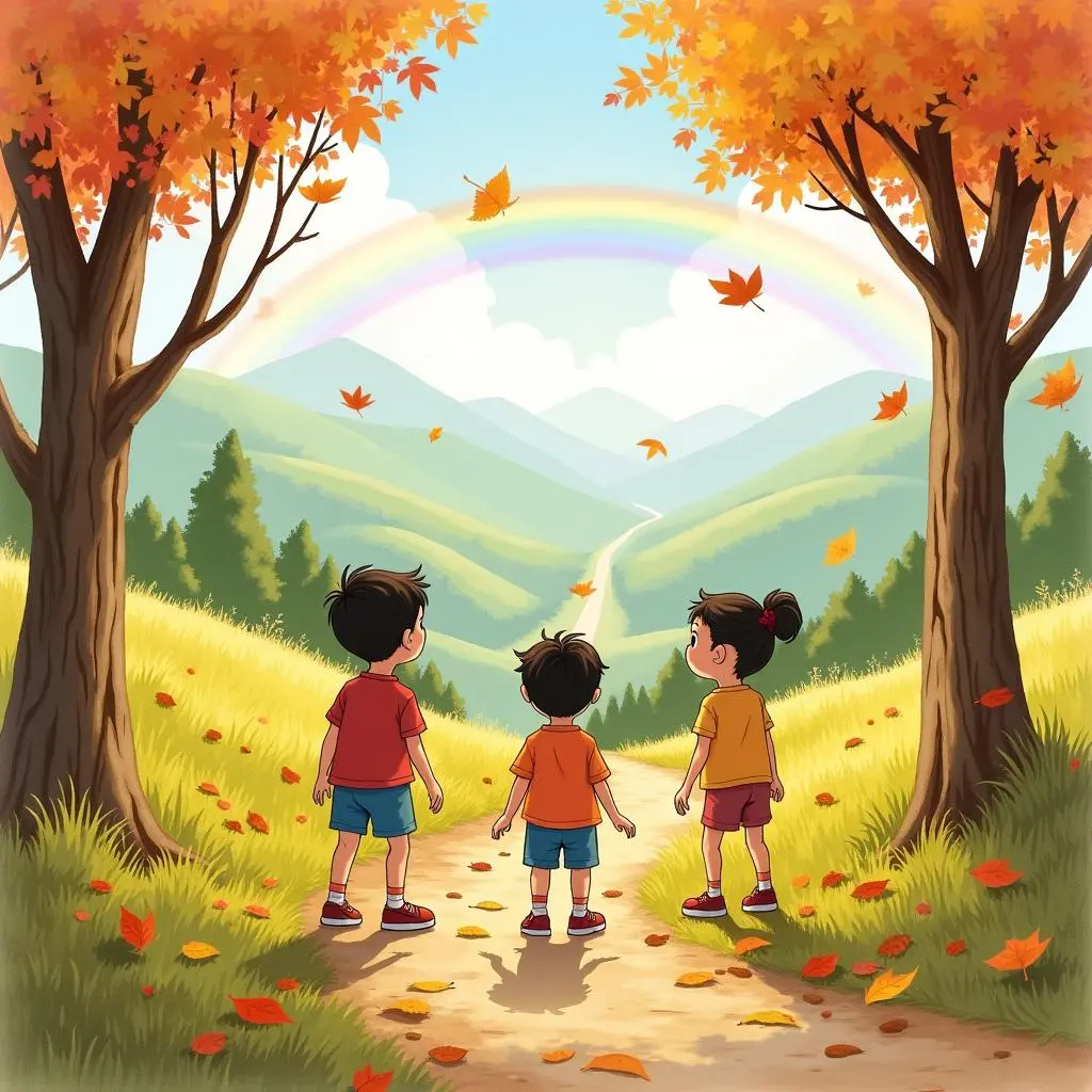 Prepare to leave the Rainbow Valley