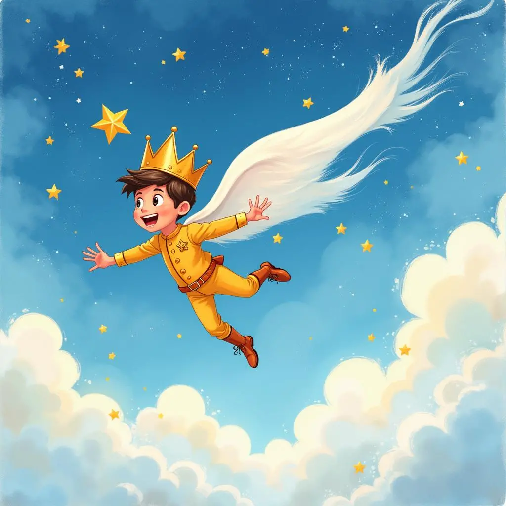 星星王子在云端飞行