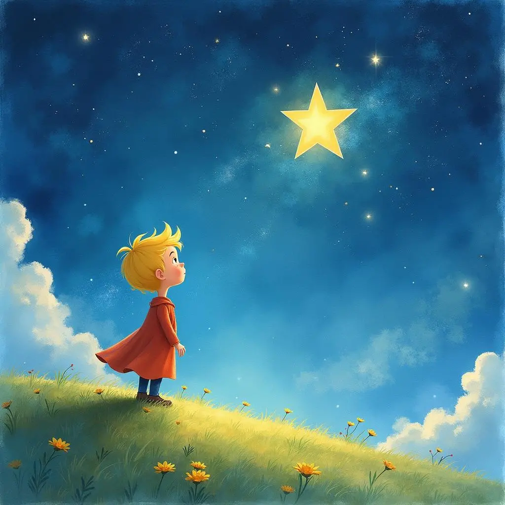 小星星遥望地球