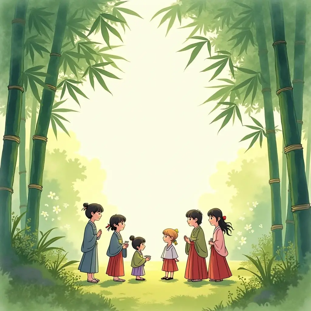 辉夜姬与五个求婚者