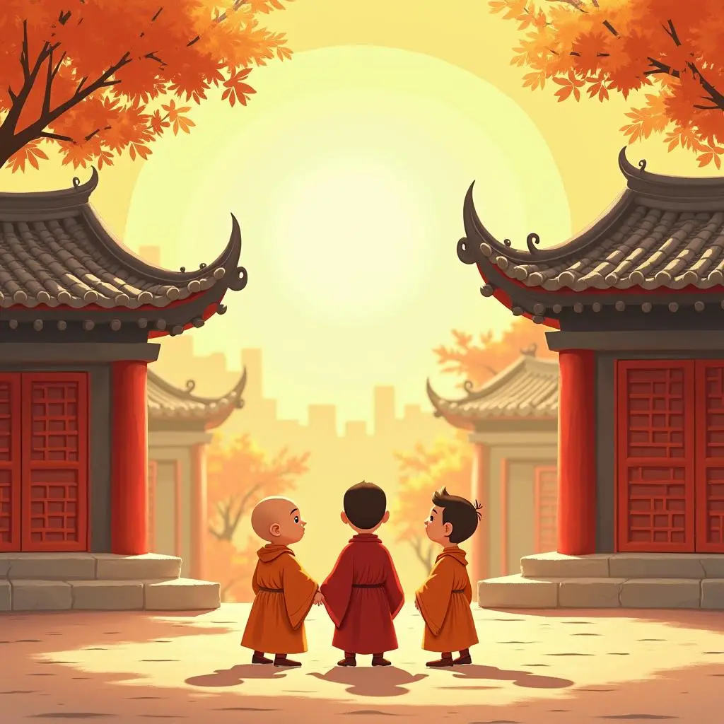 三个和尚