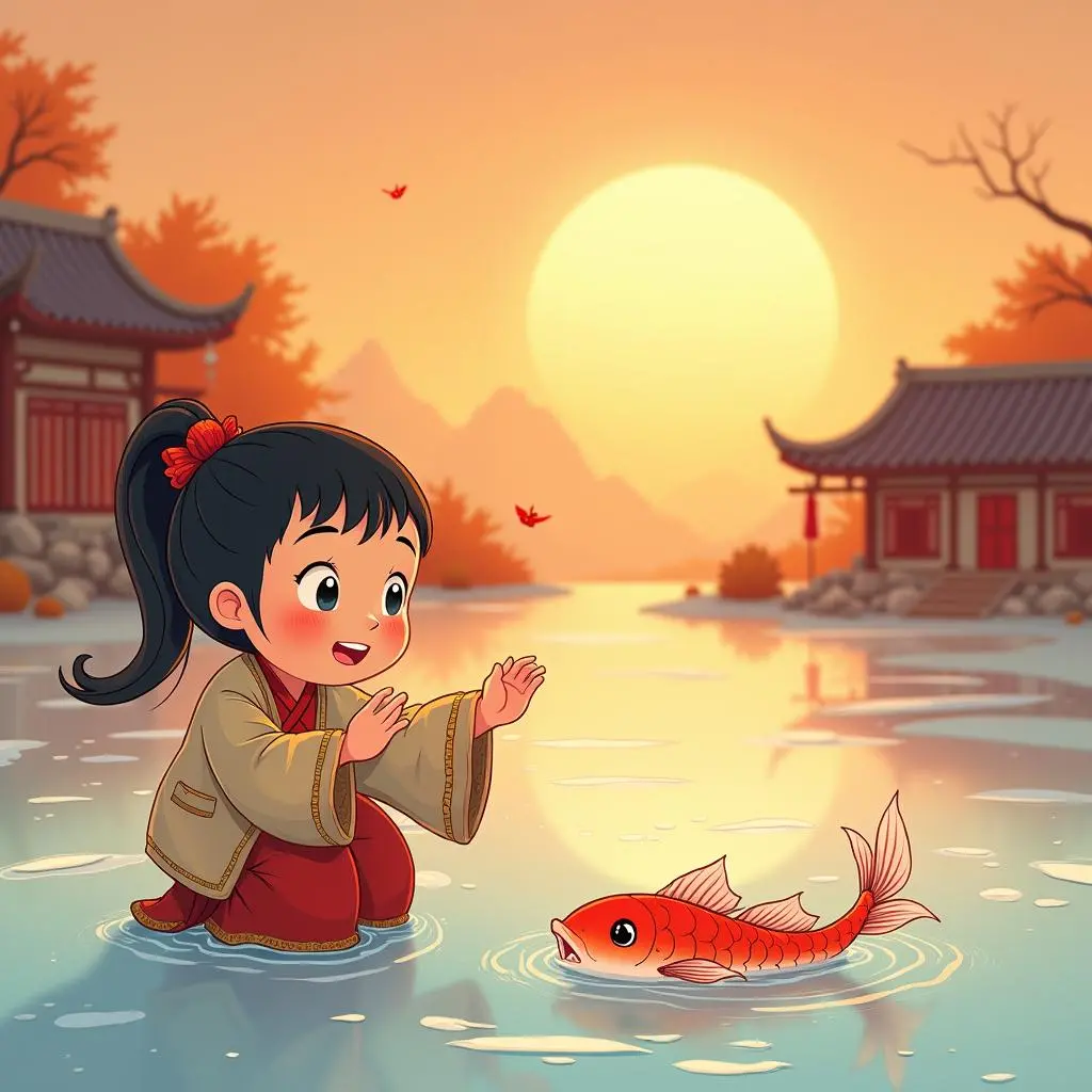 卧冰求鲤