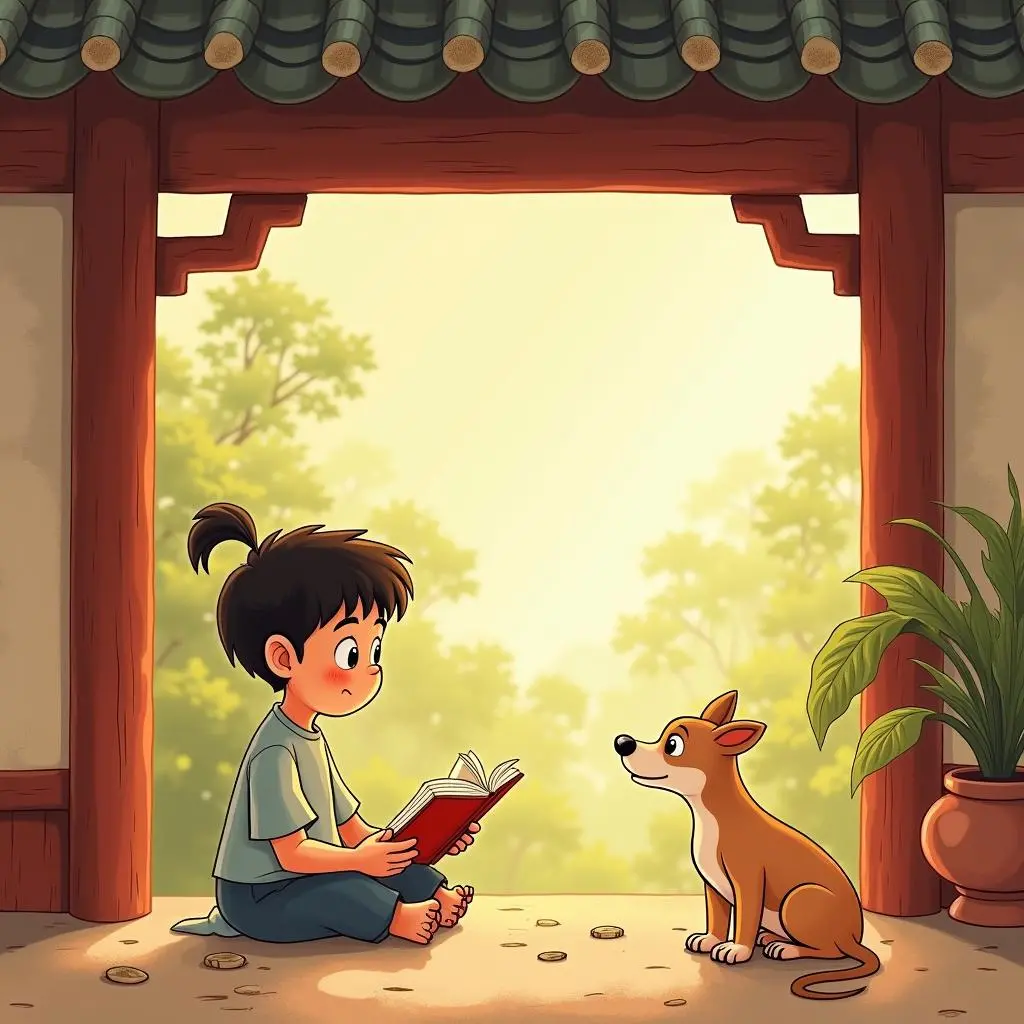 悬梁刺股