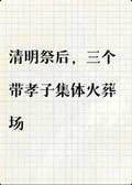 清明祭后，三個帶孝子集體火葬場