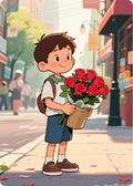 賣花小孩的情人節